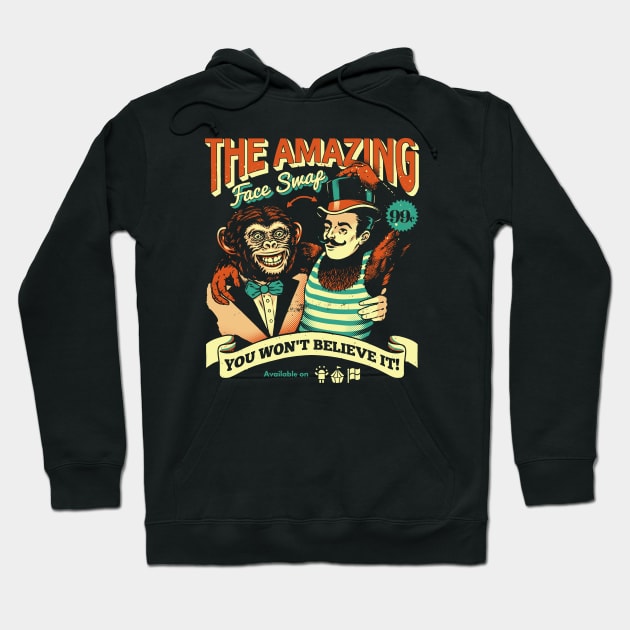 The Amazing Face Swap Hoodie by metalsan